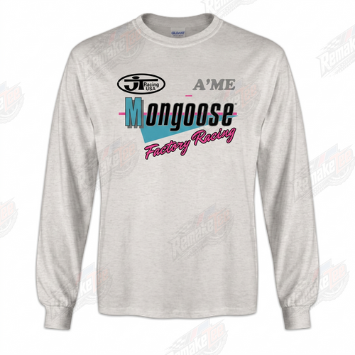 A'ME Mongoose Factory Racing vintage BMX racing jersey - product view