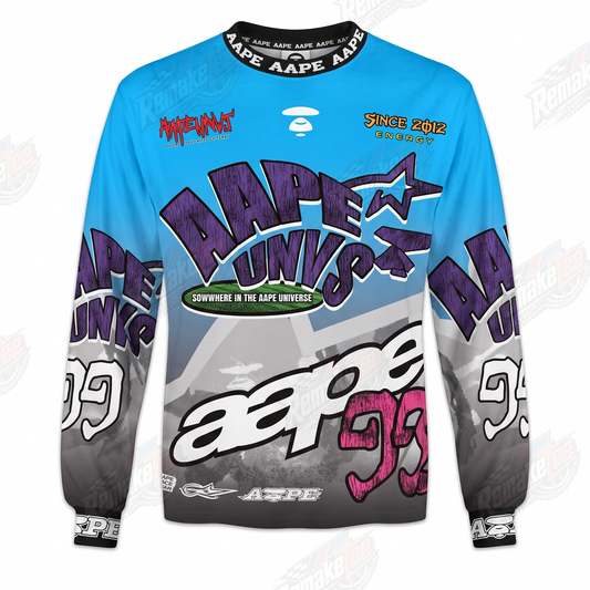 Aape Universe 93 vintage VMX racing jersey - product view