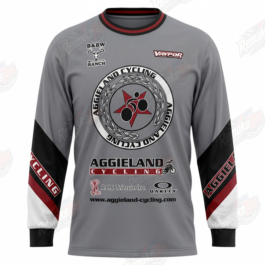 Aggieland Cycling vintage BMX racing jersey - product view
