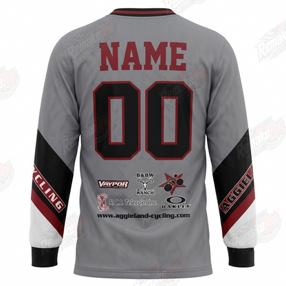 Aggieland Cycling vintage BMX racing jersey - alternate product view