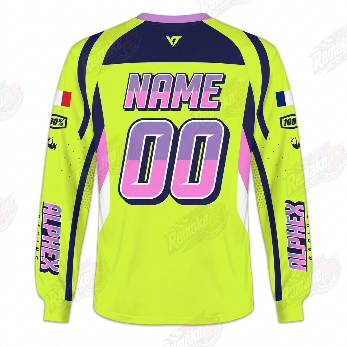 Alphex Racing vintage BMX racing jersey - alternate product view