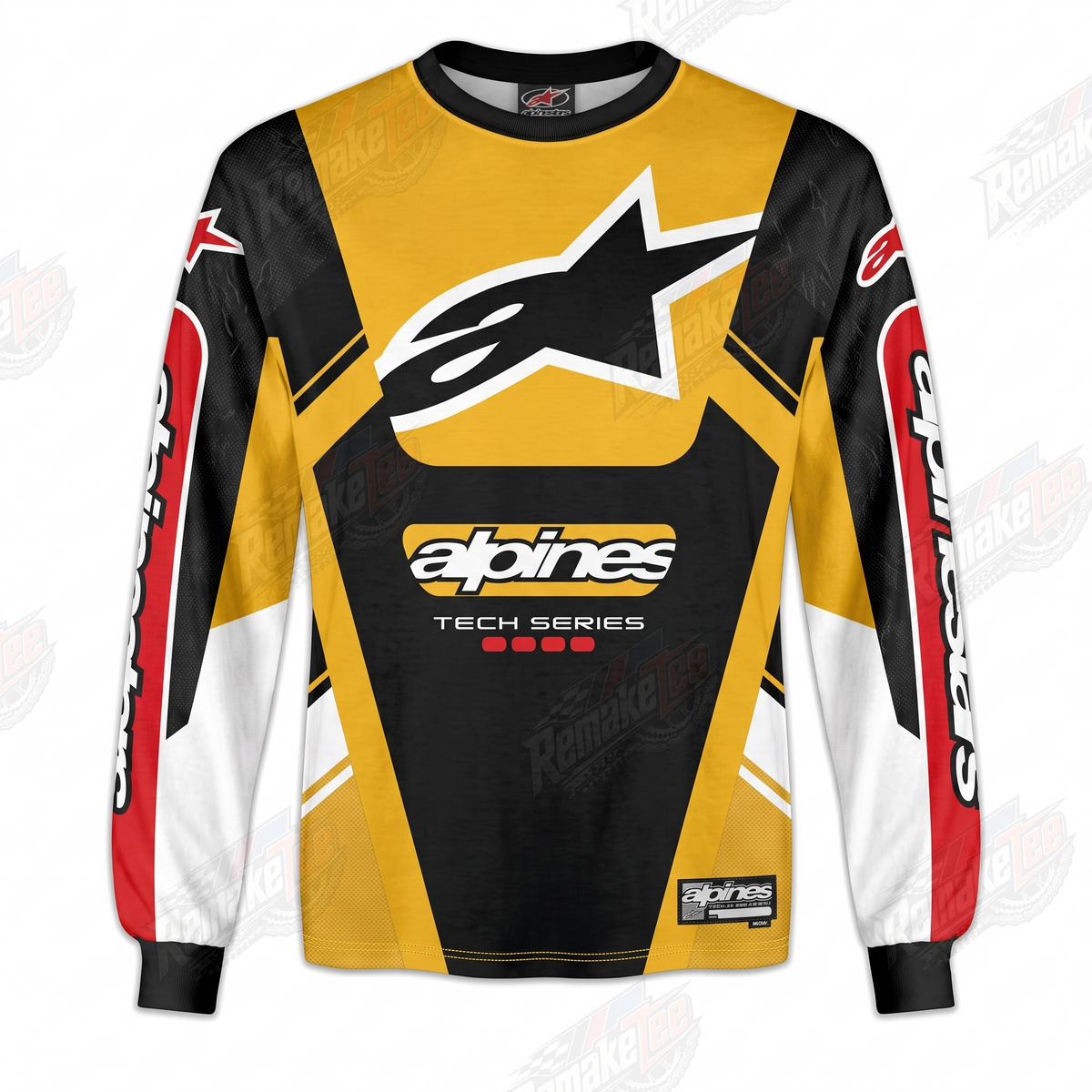 Alpinestars Tech Series vintage VMX racing jersey - product view