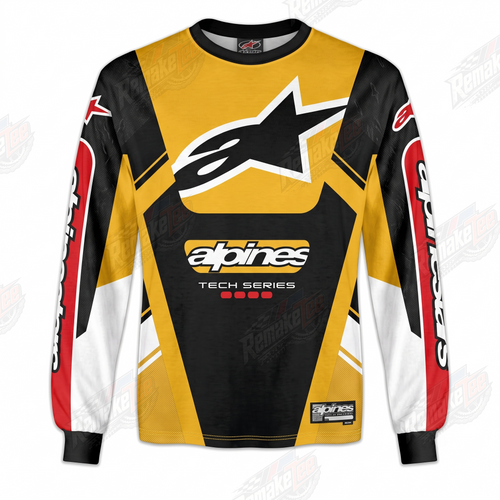 Alpinestars Tech Series vintage VMX racing jersey - product view