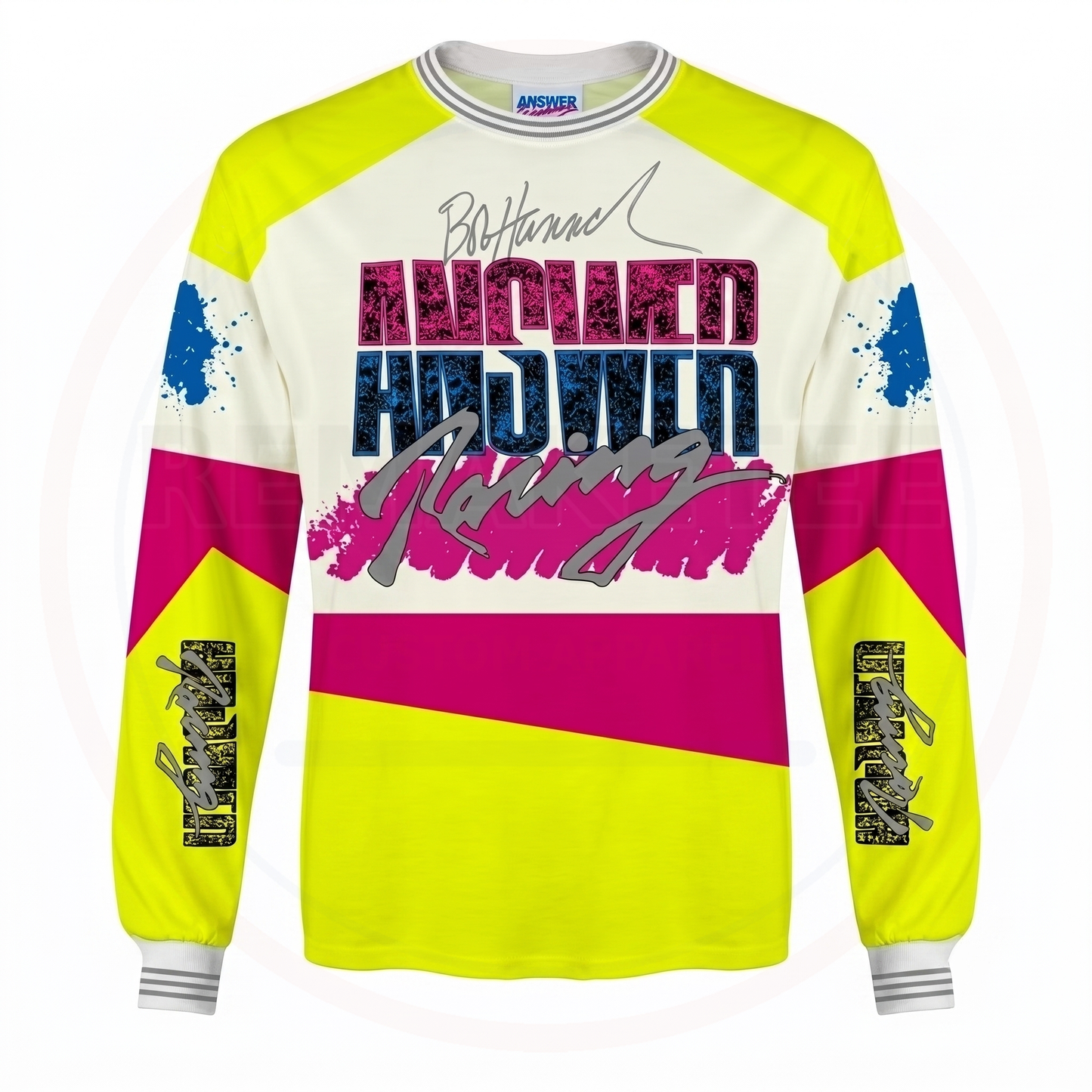 RemakeTee Answer Custom Vintage Retro VMX Racing Jersey 1286