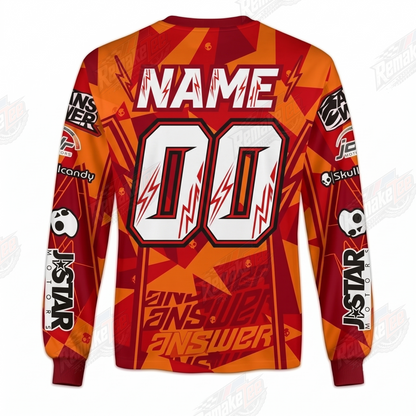 Answer JStar Skullcandy KTM vintage VMX racing jersey - alternate product view