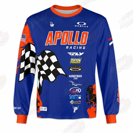 Apollo Racing vintage BMX racing jersey - product view