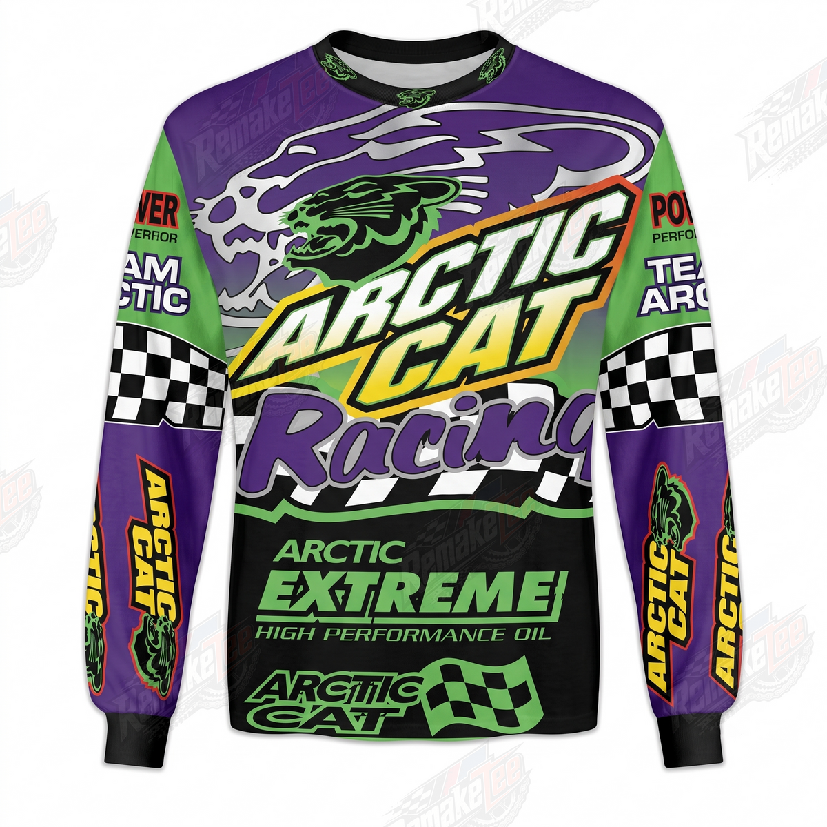 Arctic Cat Racing Extreme vintage VMX racing jersey - product view