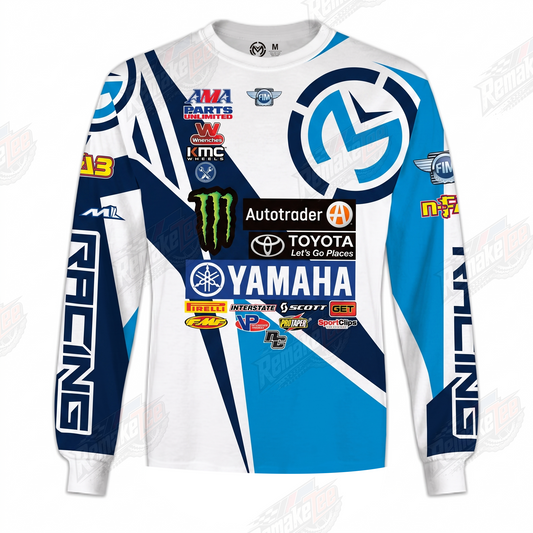 Autotrader Toyota Yamaha vintage VMX racing jersey - product view