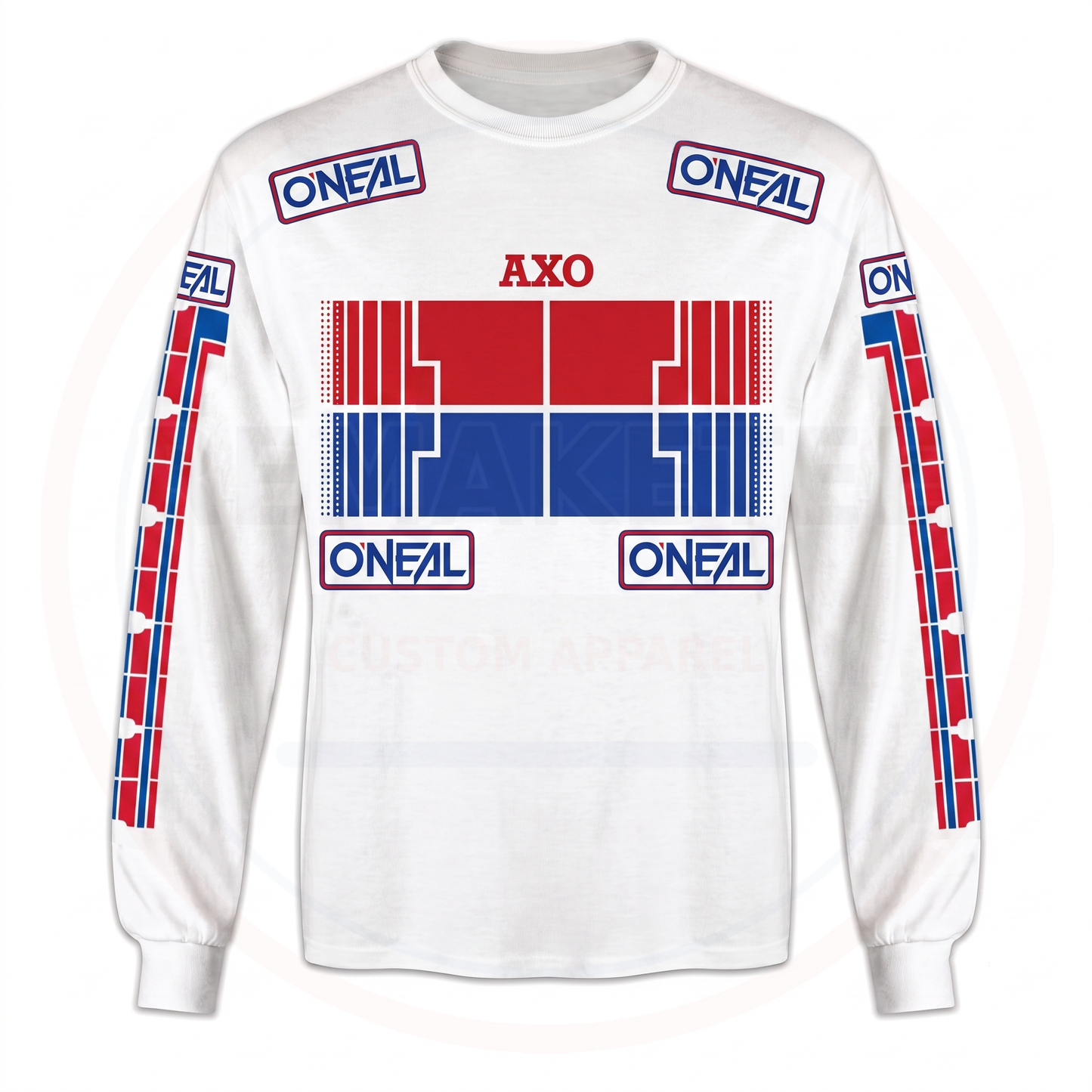 RemakeTee Axo O'neal Honda Custom Vintage Retro VMX Racing Jersey 1285