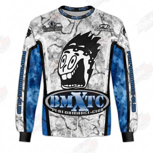 BMXTC Performance Club vintage VMX racing jersey - product view
