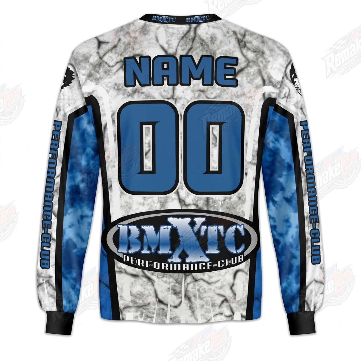 BMXTC Performance Club vintage VMX racing jersey - alternate product view
