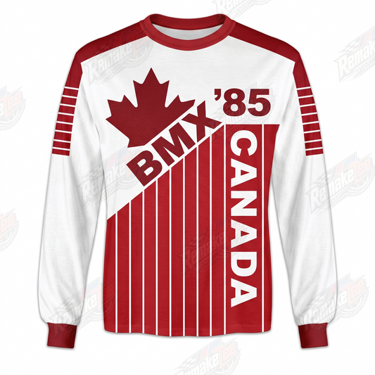 BMX Canada 85 vintage racing jersey - product view