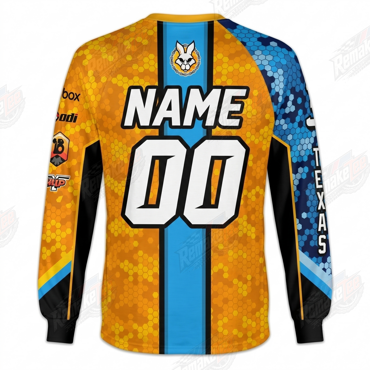 Bad Rabbit RC TX vintage BMX racing jersey - alternate product view