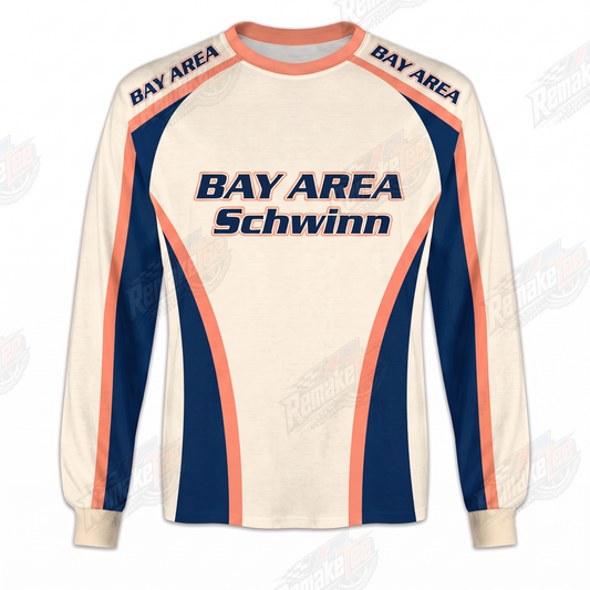 Bay Area Schwinn vintage BMX racing jersey - product view