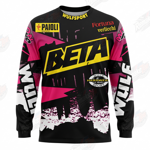 Beta Wulfsport vintage VMX racing jersey - product view