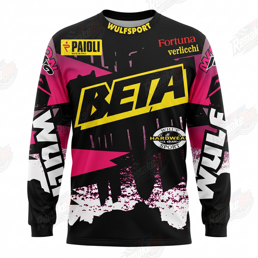 Beta Wulfsport vintage VMX racing jersey - product view