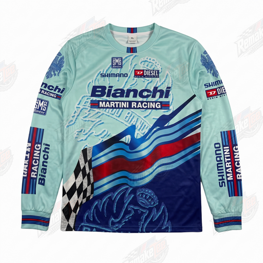 Bianchi Martini Racing vintage BMX racing jersey - product view