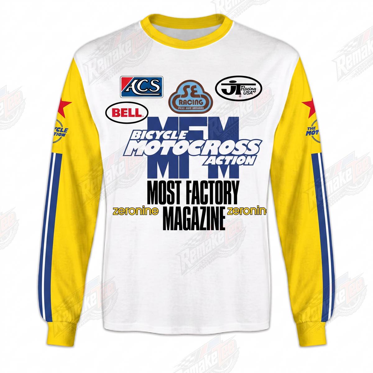 Bicycle Motocross Action vintage VMX racing jersey - product view
