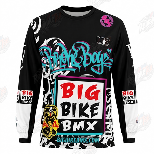 Big Bike BMX vintage racing jersey - product view