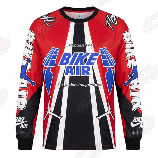 Bike Air Air Jordan Imagination vintage BMX racing jersey - product view