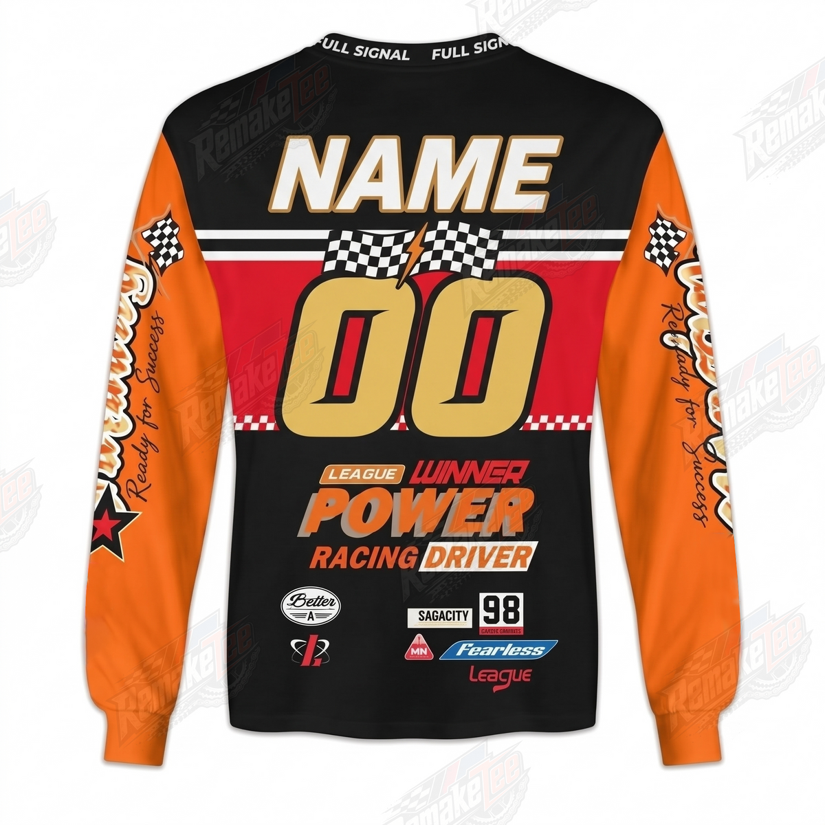 Brilliant Tropical Soda Power Racing Driver vintage VMX racing jersey - alternate product view