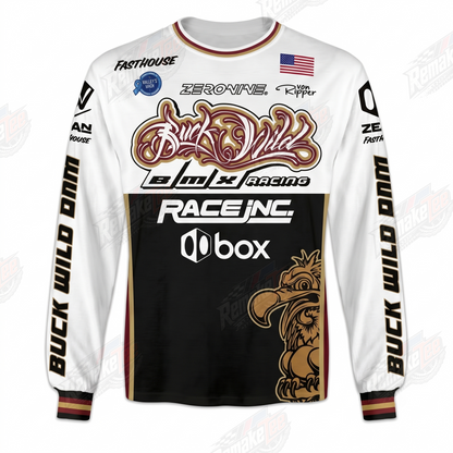Buck Wild BMX Racing vintage BMX racing jersey - product view