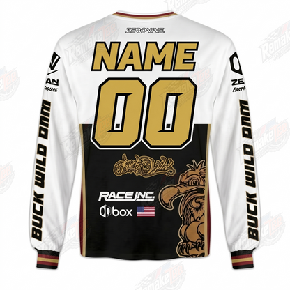 Buck Wild BMX Racing vintage BMX racing jersey - alternate product view
