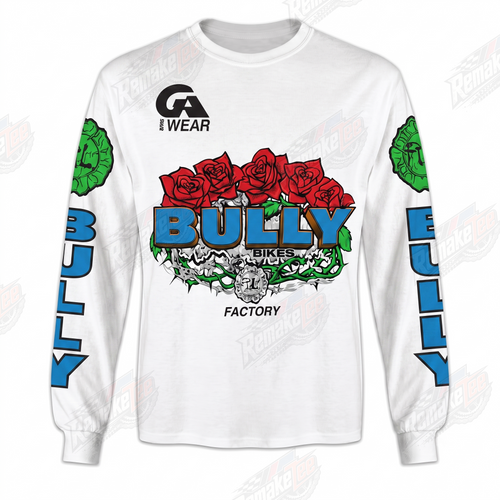 Bully Bikes Factory vintage BMX racing jersey - product view