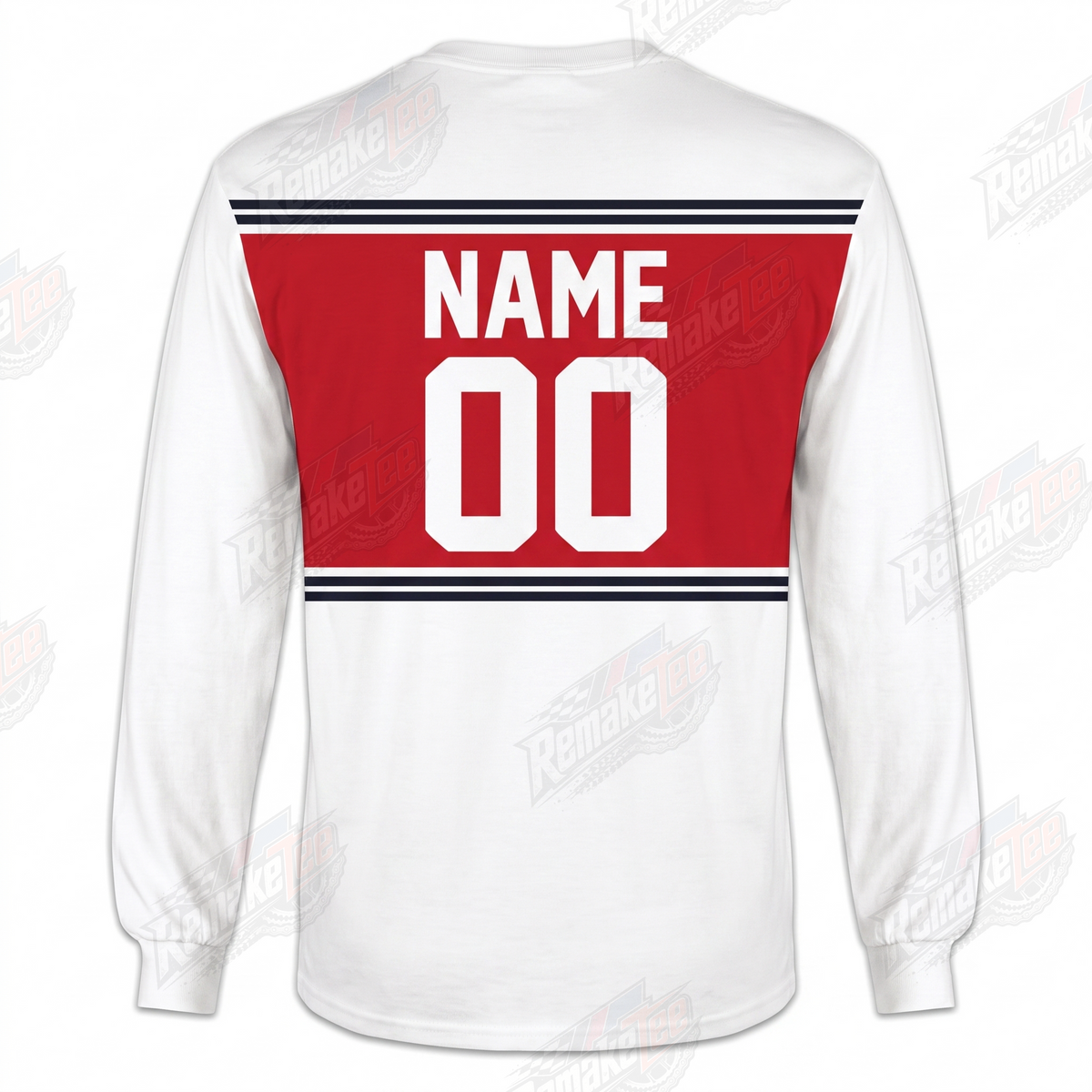 CW Cycles vintage BMX racing jersey design #1346 - alternate product view