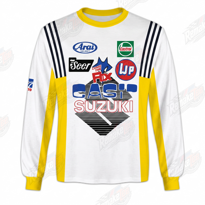 Chase The Fox Suzuki vintage VMX racing jersey - product view