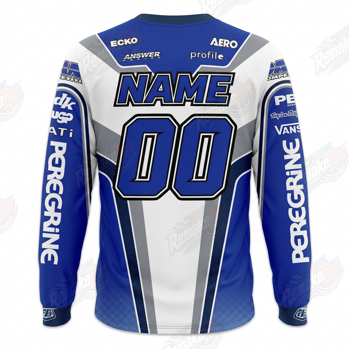 Dan's Competition vintage BMX racing jersey - alternate product view