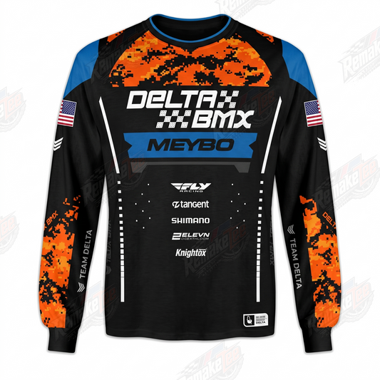 Delta BMX Meybo vintage racing jersey - product view