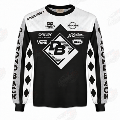 Diamondback Oakley Vans Haro Dia Compe Bell vintage BMX racing jersey - product view