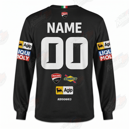Ducati Bridgestone Black vintage VMX racing jersey - alternate product view
