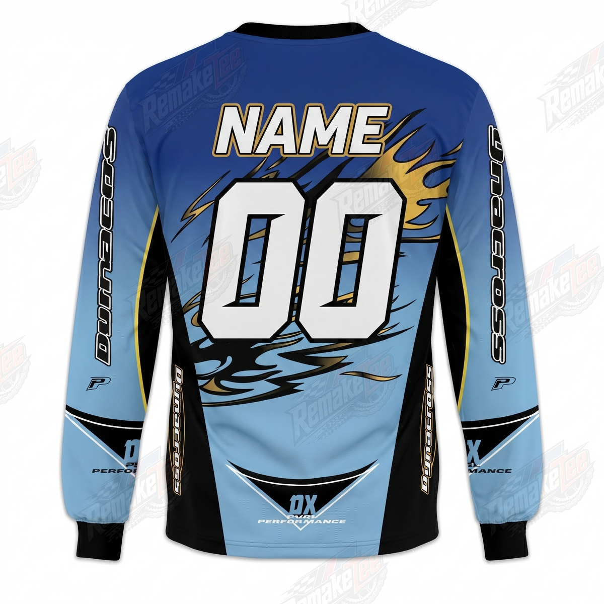 Dynacross DX Racing Gear vintage VMX racing jersey - alternate product view