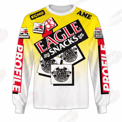 Eagle Snacks Profile Racing vintage BMX racing jersey - product view