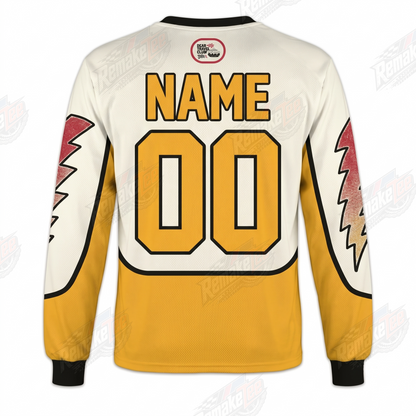 Ecko Dear1993 Rhino vintage BMX racing jersey - back product view