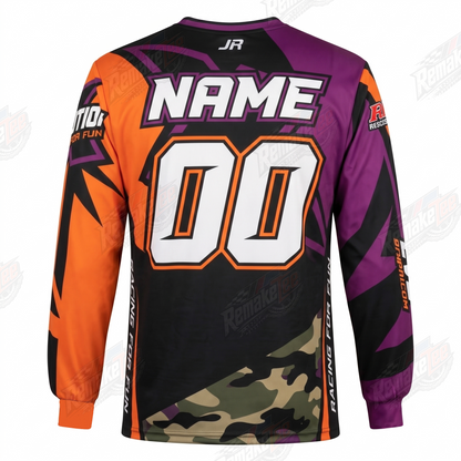 Evolution Racing For Fun vintage BMX racing jersey - alternate product view