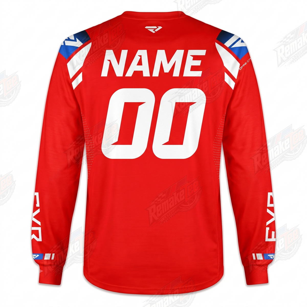 FXR Helium Red White vintage VMX racing jersey - alternate product view