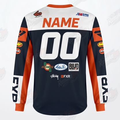 FXR Race Division Stussy vintage VMX racing jersey - alternate product view
