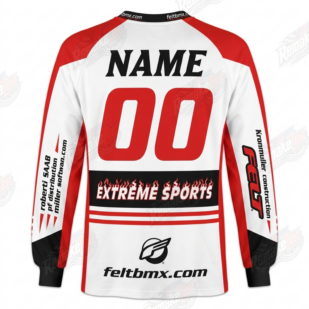 Factory Felt BMX vintage racing jersey - alternate product view