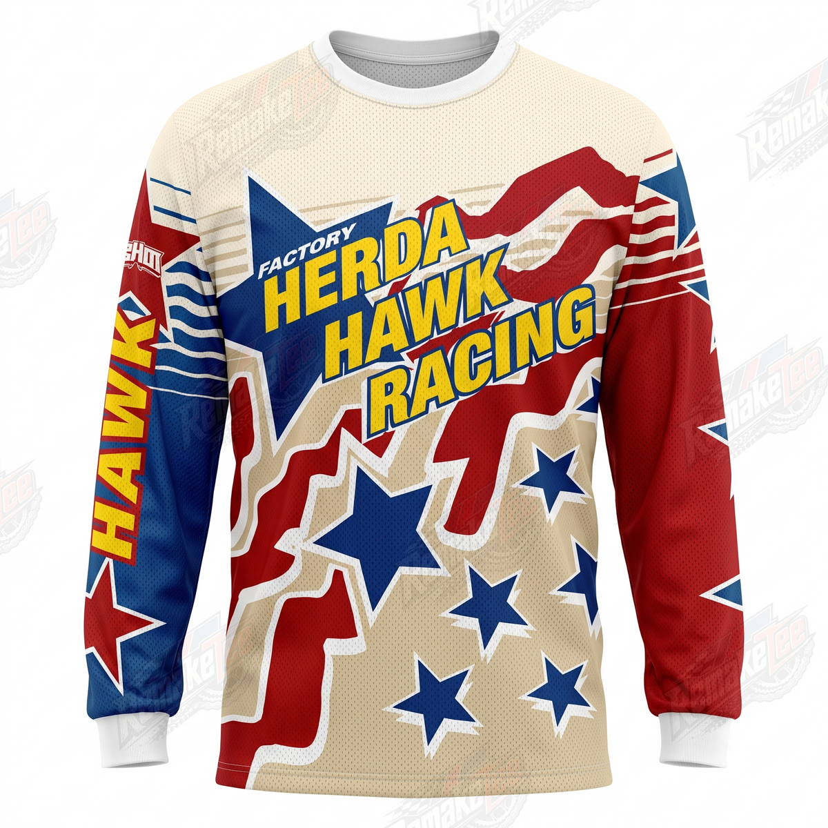 Factory Herda Hawk Racing vintage BMX racing jersey - product view