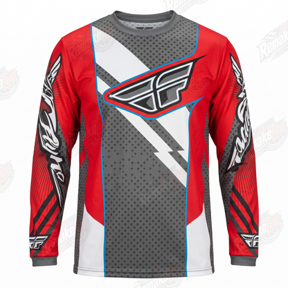 Fly Racing vintage BMX racing jersey design #1189 - product view
