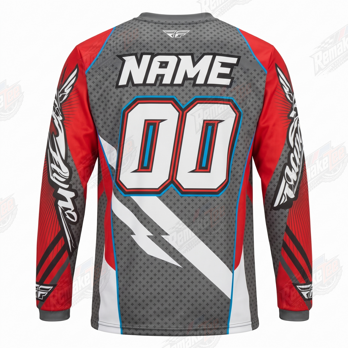 Fly Racing vintage BMX racing jersey design #1189 - alternate product view