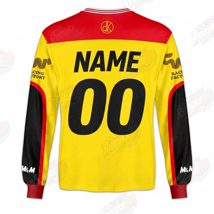 CW Racing Echo DK M&M Zeronine vintage BMX racing jersey - alternate product view