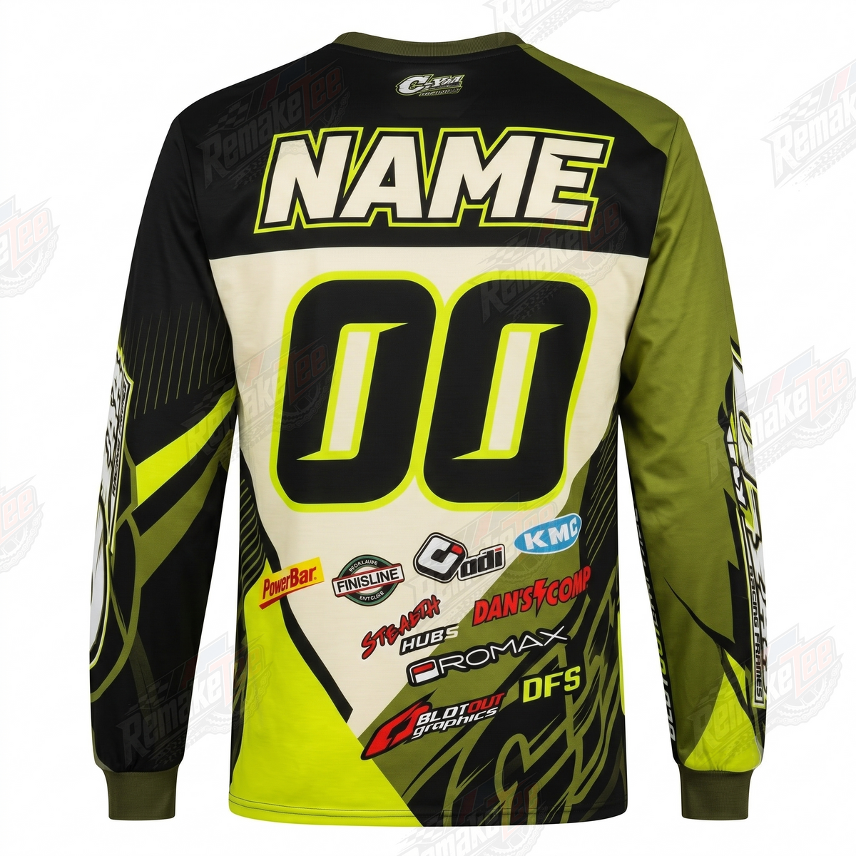 GHP Racing Frames Grassroots vintage BMX racing jersey - alternate product view