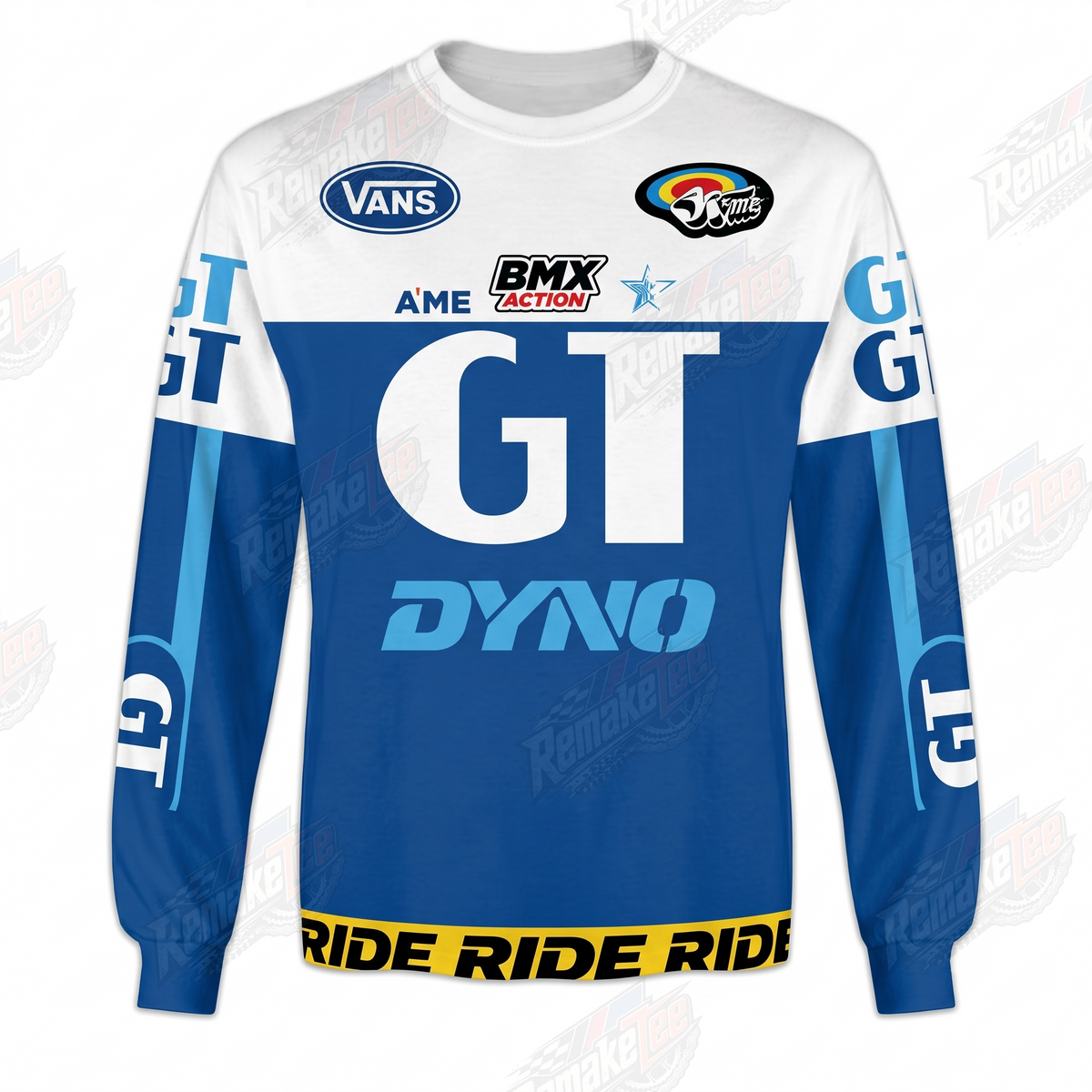 GT Dyno vintage BMX racing jersey - product view