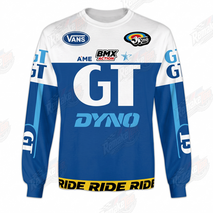 GT Dyno vintage BMX racing jersey - product view