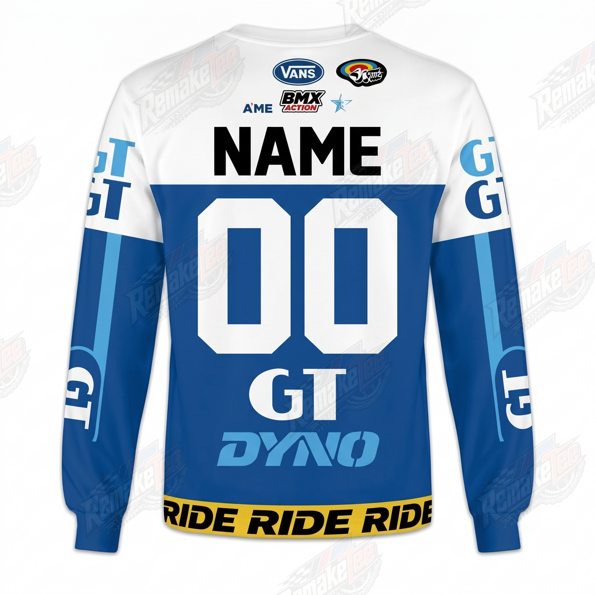 GT Dyno vintage BMX racing jersey - alternate product view
