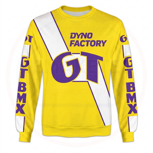 RemakeTee GT Dyno Factory Custom Vintage Retro BMX Racing Jersey 976